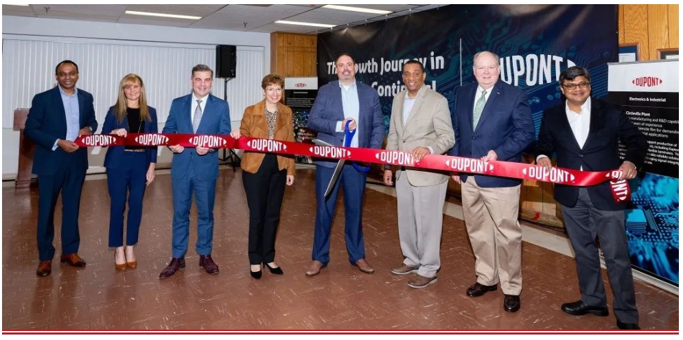 WFS行业资讯 | 杜邦投资2.5亿美元扩大PI薄膜等产能；投资130亿元液晶显示触控模组等17个项目落户赣州